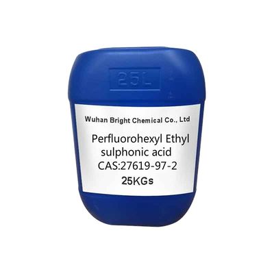 30% bezbarwny płynny czynnik powierzchniowy Cas 27619-97-2 Perfluorohexyl Ethyl Sulphonic Acid 25KG/DRUM, próbka dostępna Poprawa wilgotności Zmniejszenie napięcia powierzchniowego i poprawa wydajności interfejsu THPFOS